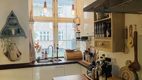 Amager - Close To Metro - 1 Br - 2 People: Kitchen