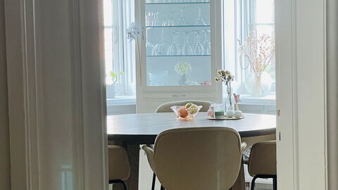 Amager - Close To Metro - 1 Br - 2 People: Dining Room, Living Room