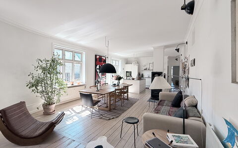 Frederiksberg - Close To Tivoli - 4 Br - 6 People: Dining Room, Kitchen, Living Room, Other Room