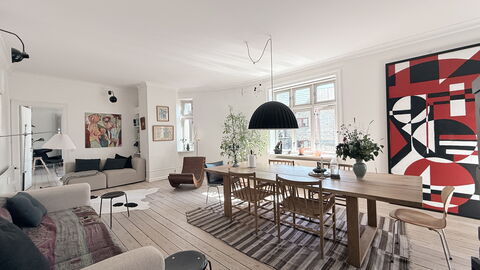 Frederiksberg - Close To Tivoli - 4 Br - 6 People: Dining Room, Kitchen, Living Room, Other Room