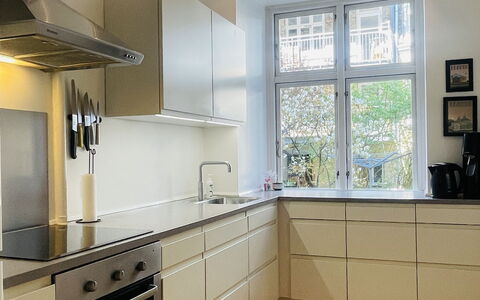 Østerbro - 2 Br - 3 People - Close Metro: Kitchen