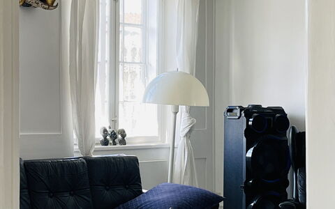 Christianshavn - Loft - 2 Br - People - Center: Living Room