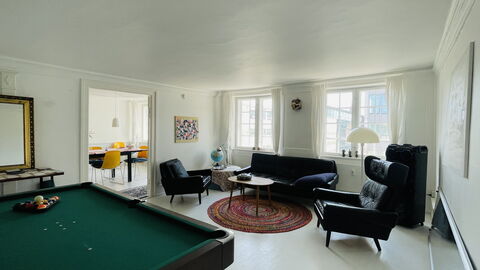 Christianshavn - Loft - 2 Br - People - Center: Living Room