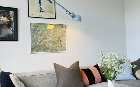 Frederiksberg - 2 Br - 5 People - Close To Tivoli: Living Room