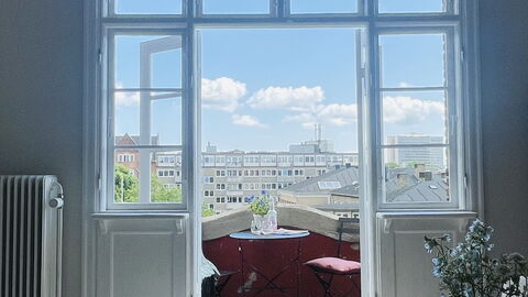 Frederiksberg - 2 Br - 5 People - Close To Tivoli: Balcony / Terrace / Patio