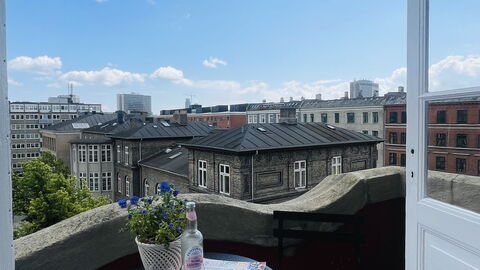 Frederiksberg - 2 Br - 5 People - Close To Tivoli: Balcony / Terrace / Patio