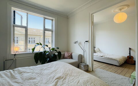 Vesterbro-2 Br - Close To Meatmarket - 4people -metro: Bedroom