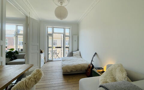 Vesterbro-2 Br - Close To Meatmarket - 4people -metro: Bedroom