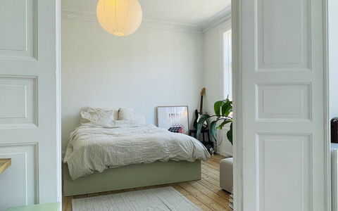 Vesterbro-2 Br - Close To Meatmarket - 4people -metro: Bedroom