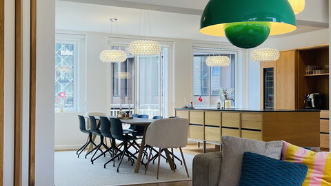 Close to Tivoli Garden -3 Br - 6 People -City Center: Dining Room, Kitchen