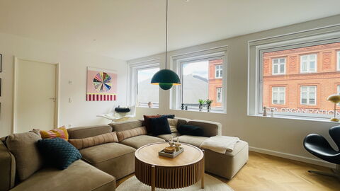 Close to Tivoli Garden -3 Br - 6 People -City Center: Living Room