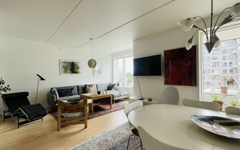 Islands Brygge - 2 Br -close To Water -4 People: Dining Room, Living Room