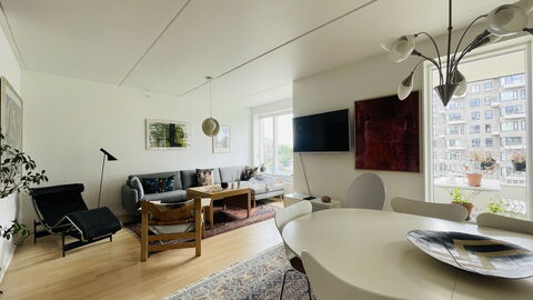 Islands Brygge - 2 Br -close To Water -4 People: Dining Room, Living Room