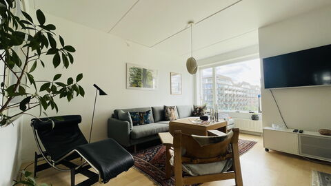 Islands Brygge - 2 Br -close To Water -4 People: Living Room