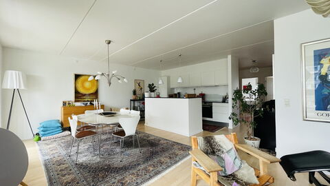 Islands Brygge - 2 Br -close To Water -4 People: Dining Room, Kitchen, Living Room