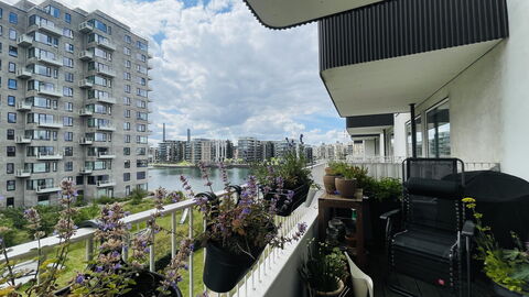 Islands Brygge - 2 Br -close To Water -4 People: Balcony / Terrace / Patio, Building Exterior, Outdoor, Scenic View