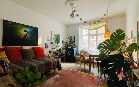 Østerbro - Good Karma - Close Metro 3 People: Living Room