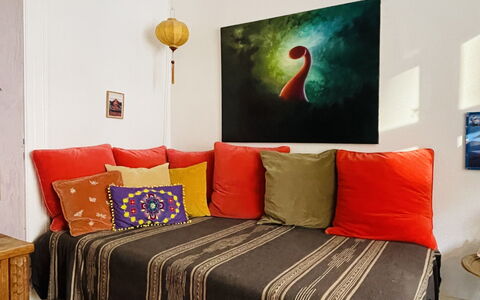 Østerbro - Good Karma - Close Metro 3 People: Dining Room, Living Room