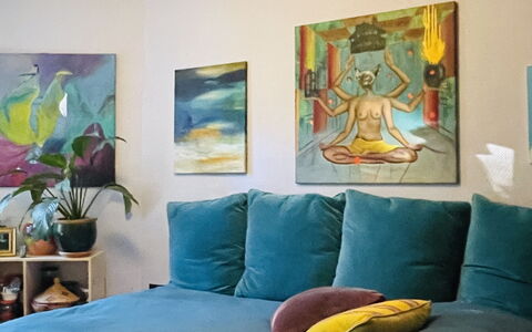 Østerbro - Good Karma - Close Metro 3 People: Bedroom