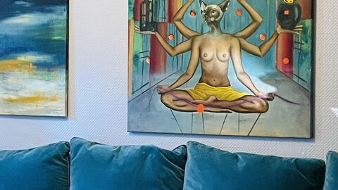 Østerbro - Good Karma - Close Metro 3 People: Room Detail