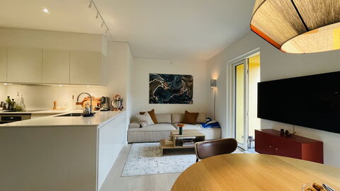 Townhouse- Nørrebro - 2 Levels - 4 People: Dining Room, Kitchen, Living Room