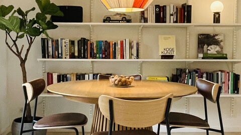 Townhouse- Nørrebro - 2 Levels - 4 People: Dining Room, Kitchen, Living Room