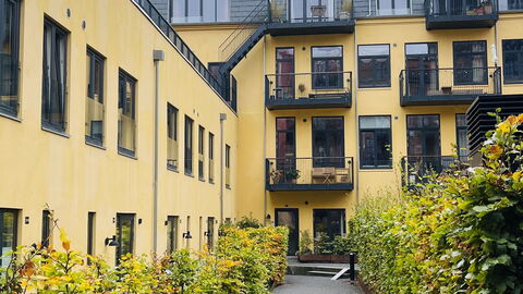 Townhouse- Nørrebro - 2 Levels - 4 People: Building Exterior, Outdoor