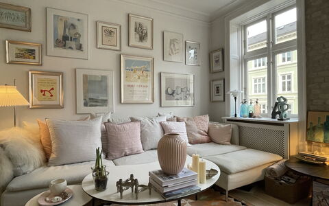 Vesterbro - 1 Br - 2people-close To Enghave Metro: Living Room