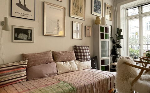 Vesterbro - 1 Br - 2people-close To Enghave Metro: Bedroom, Dining Room