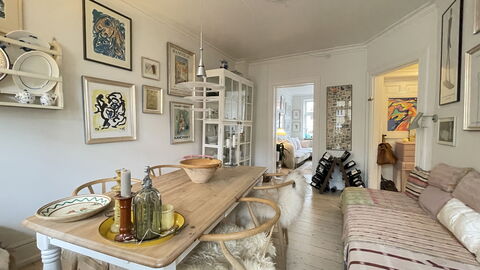 Vesterbro - 1 Br - 2people-close To Enghave Metro: Bedroom, Dining Room
