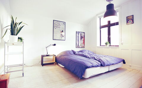 Frederiksberg - 3 Br - 6 People - Close To Metro: Bedroom