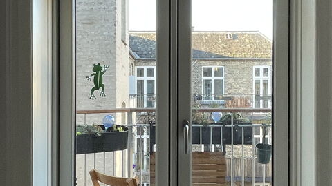 Østerbro - 1 Br - 2 People - Close To Metro: Balcony / Terrace / Patio, Building Exterior, Outdoor