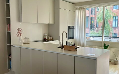 Nørrebro - 2br - 4 People - Close To Metro: Kitchen