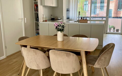 Nørrebro - 2br - 4 People - Close To Metro: Dining Room, Kitchen