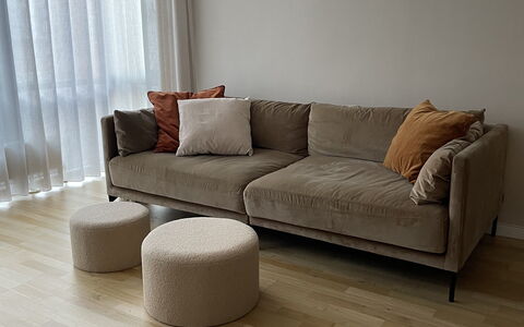 Nørrebro - 2br - 4 People - Close To Metro: Living Room