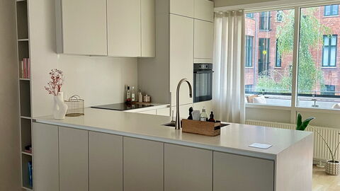 Nørrebro - 2br - 4 People - Close To Metro: Kitchen