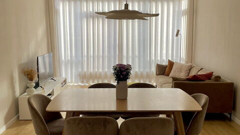 Nørrebro - 2br - 4 People - Close To Metro: Dining Room, Living Room