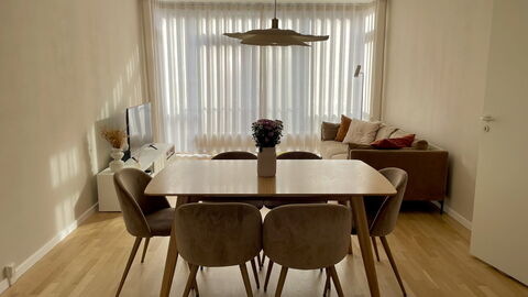 Nørrebro - 2br - 4 People - Close To Metro: Dining Room, Living Room