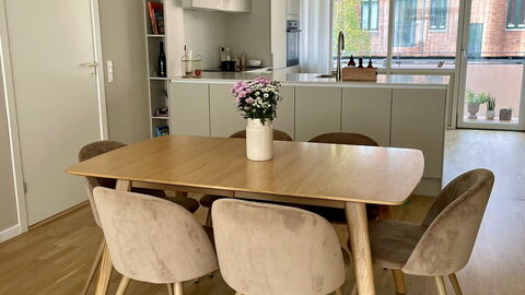 Nørrebro - 2br - 4 People - Close To Metro: Dining Room, Kitchen
