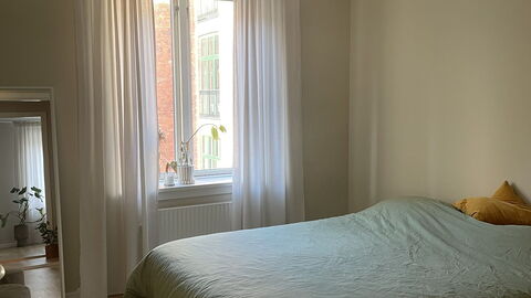 Nørrebro - 2br - 4 People - Close To Metro: Bedroom