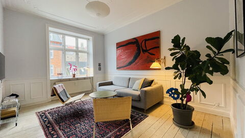 Østerbro - 3br - 6 People - Close To Metro: Living Room