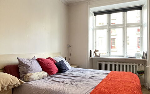 Østerbro - 3 Br - 5 People - Close Metro: Bedroom