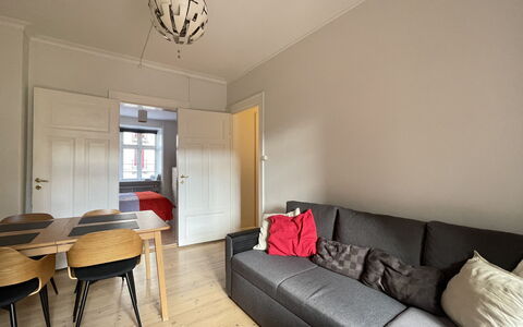 Østerbro - 3 Br - 5 People - Close Metro: Living Room