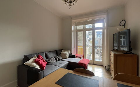 Østerbro - 3 Br - 5 People - Close Metro: Living Room