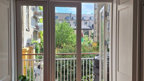 Østerbro - 3 Br - 5 People - Close Metro: Balcony / Terrace / Patio, Scenic View