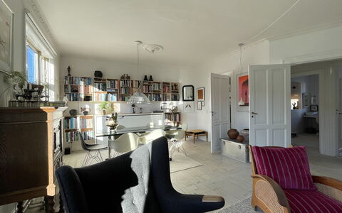 Østerbro - 1 Br - 3 People- Close To Metro: Living Room