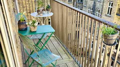 Østerbro - 1 Br - 3 People- Close To Metro: Balcony / Terrace / Patio