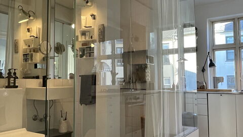 Østerbro - 1 Br - 3 People- Close To Metro: Bathroom