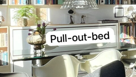 Østerbro - 1 Br - 3 People- Close To Metro: Living Room