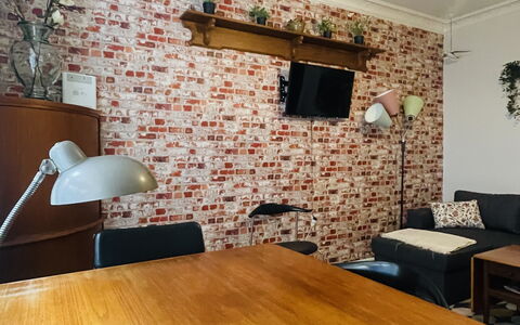 Østerbro - 4 People-1 Br - Close To Metro: Dining Room, Living Room